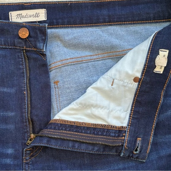 MADEWELL Jeans High Rise Skinny Dark Wash Size 34 - Picture 11 of 15